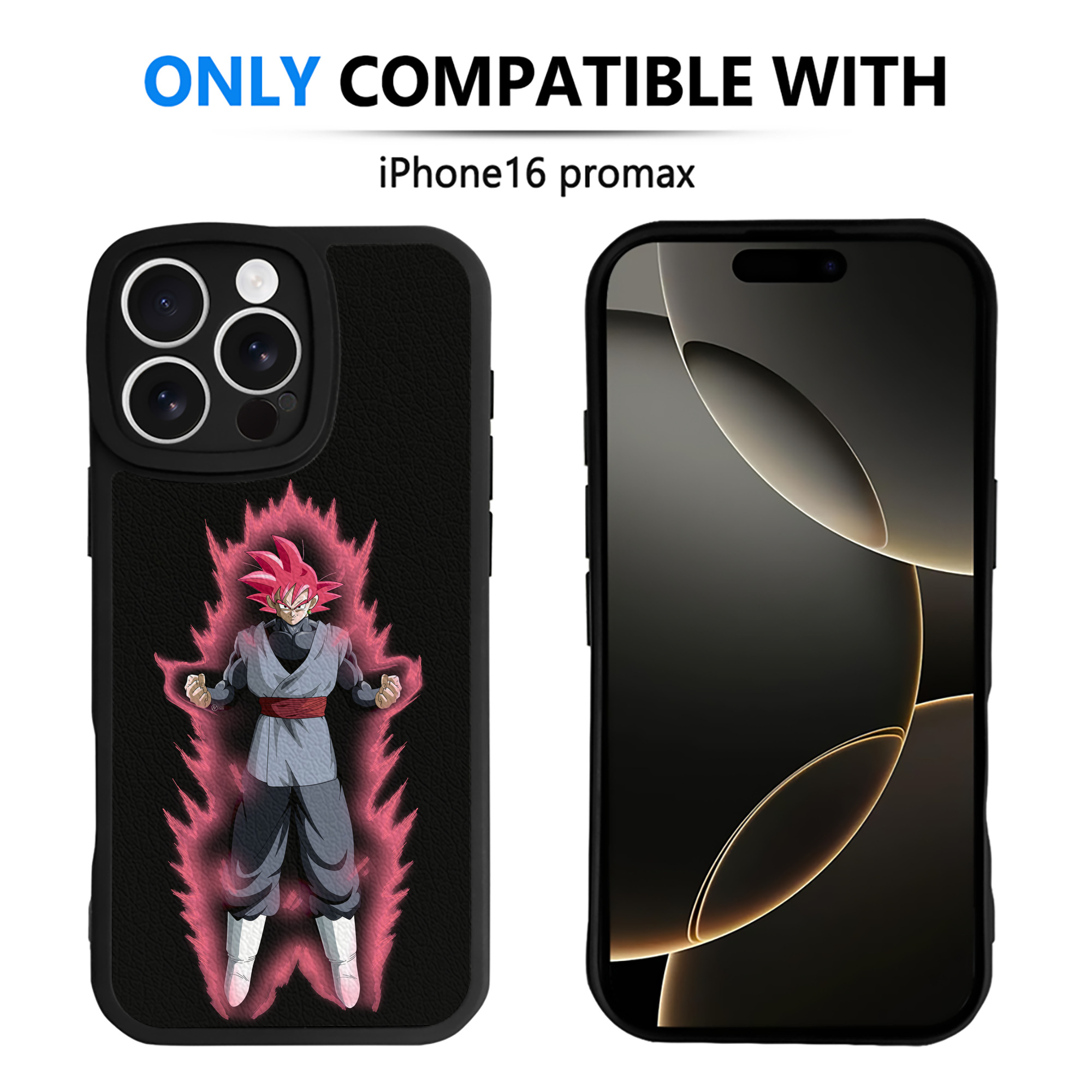 （画像用） ドラゴンボール ベジット DRAGON BALL Vegetto 【iPhone 16シリーズ対応】シリコンスマホケース（レザー調） 材質：シリコン